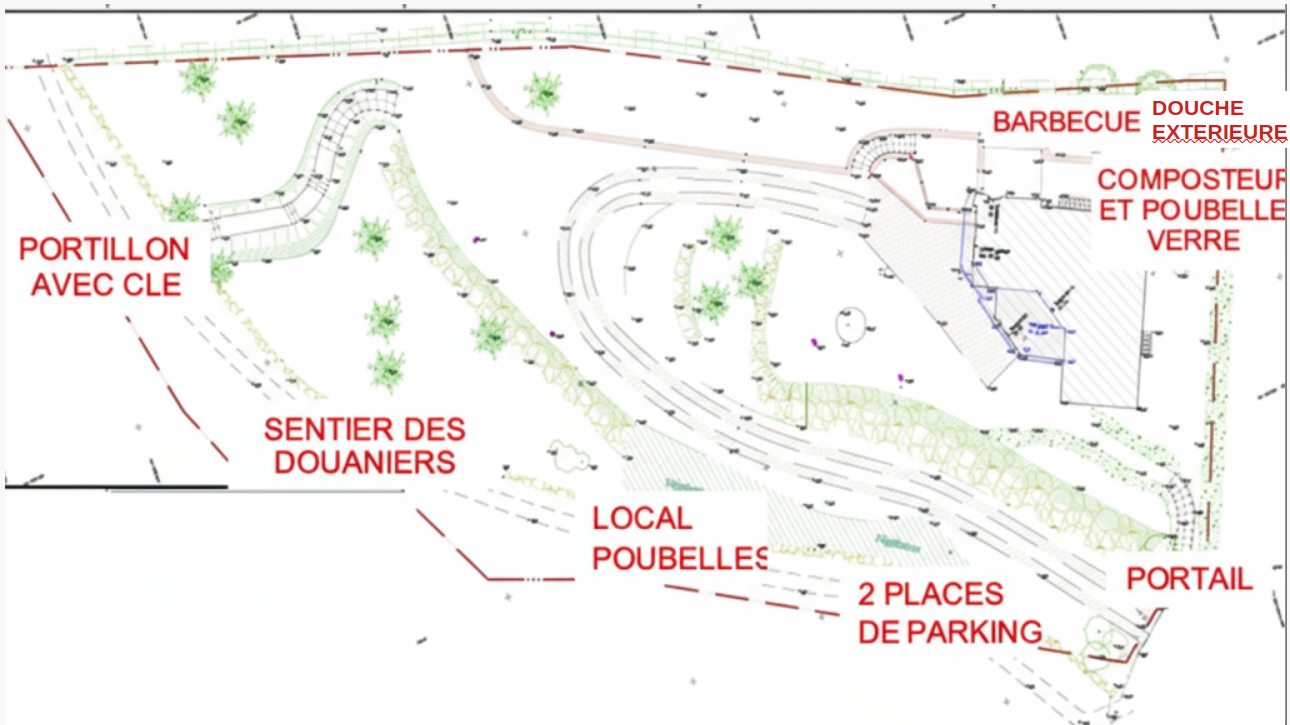 Plan du terrain